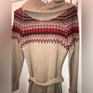 Lamb Wool Angora dress Moda International Midi Dress